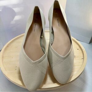 Time and Tru Knit Ballet Flats Size 10